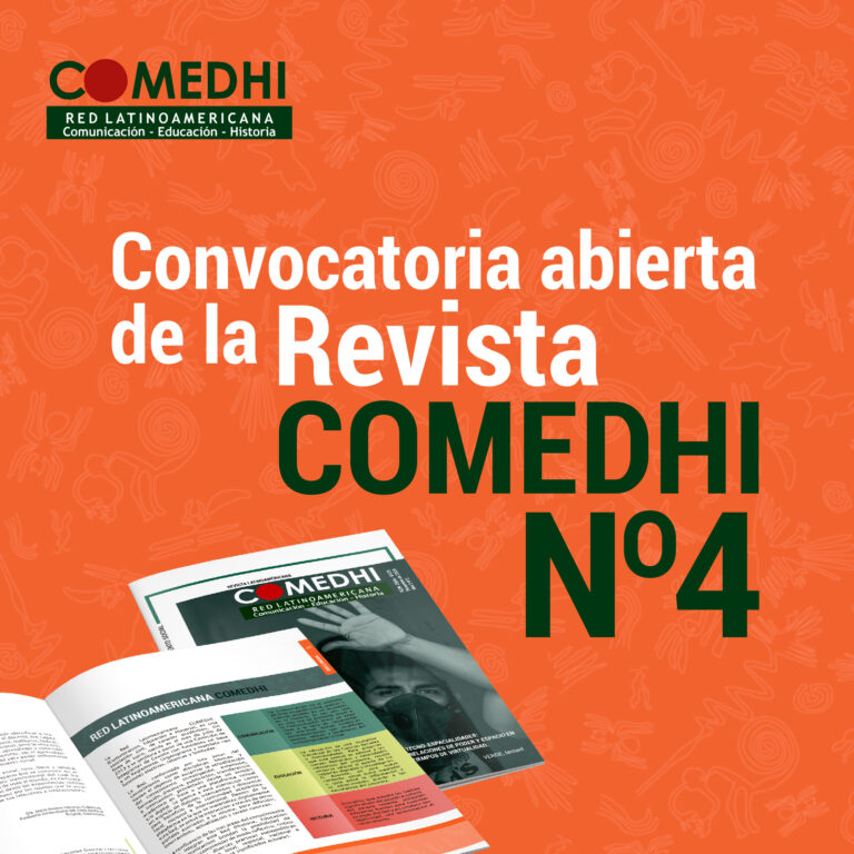 Nueva convocatoria abierta de la Revista Latinoamericana en Comunicación, Educación e Historia para el número temático de 2022